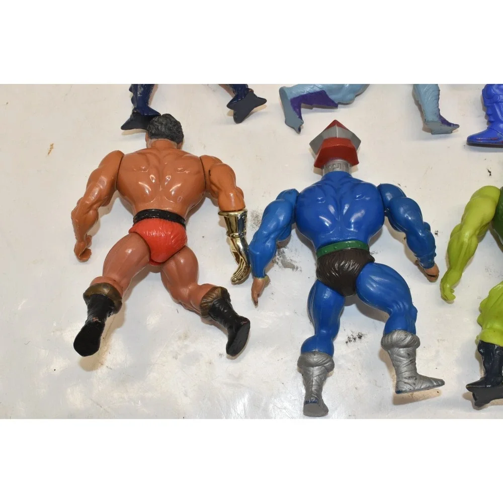 Vintage Masters Of The Universe Figure Lot Of 8 Characters Years 1981-1983